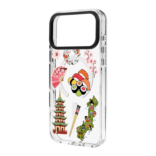 KOI BENTO-Clear Kılıf MagSafe Özellikli - iPhone 17 Pro Max