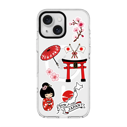 RED TORII-Clear Kılıf MagSafe Özellikli - iPhone 11