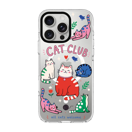 CAT CLUB-Clear Kılıf MagSafe Özellikli - iPhone 12 Pro