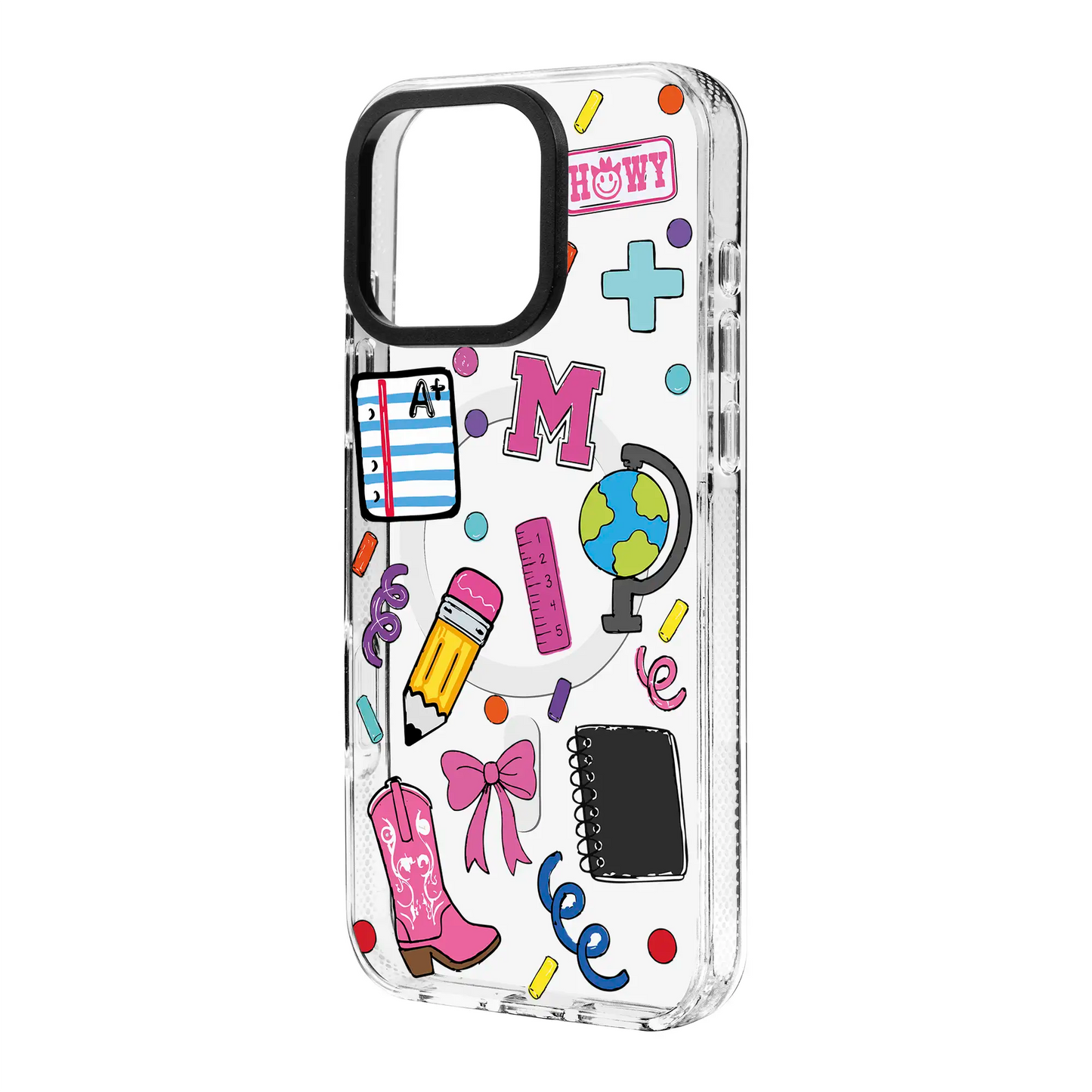 SCHOOL CRUSH-Clear Kılıf MagSafe Özellikli - iPhone 16
