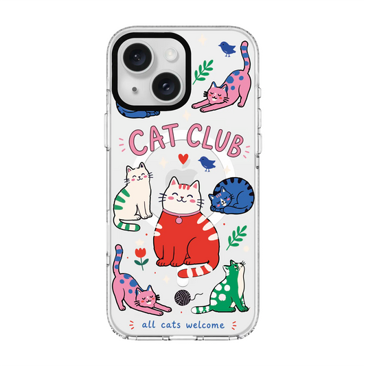 CAT CLUB-Clear Kılıf MagSafe Özellikli - iPhone 11