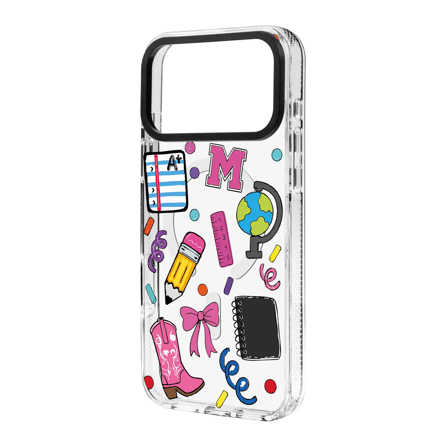 SCHOOL CRUSH-Clear Kılıf MagSafe Özellikli - iPhone 17 Pro Max