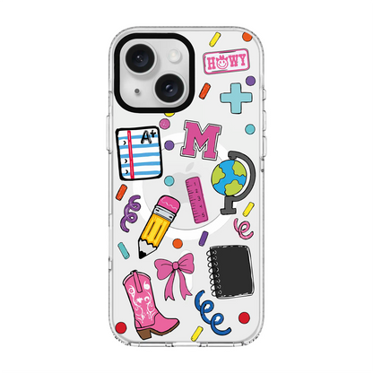 SCHOOL CRUSH-Clear Kılıf MagSafe Özellikli - iPhone 13