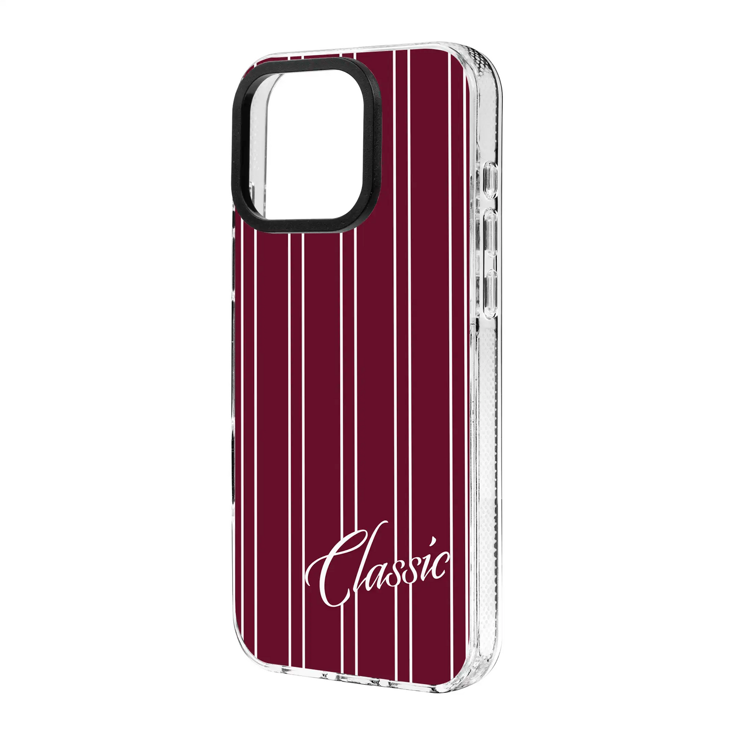 CLASSIC STRIPE-Clear Kılıf MagSafe Özellikli - iPhone 14 Plus