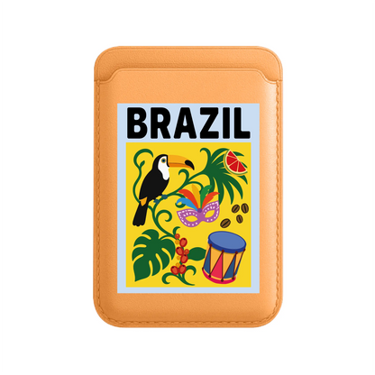 I AM BRAZILIAN-Leather Kartlık