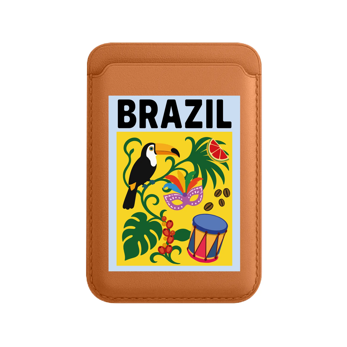 I AM BRAZILIAN-Leather Kartlık