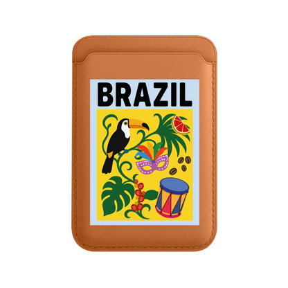 I AM BRAZILIAN-Leather Kartlık