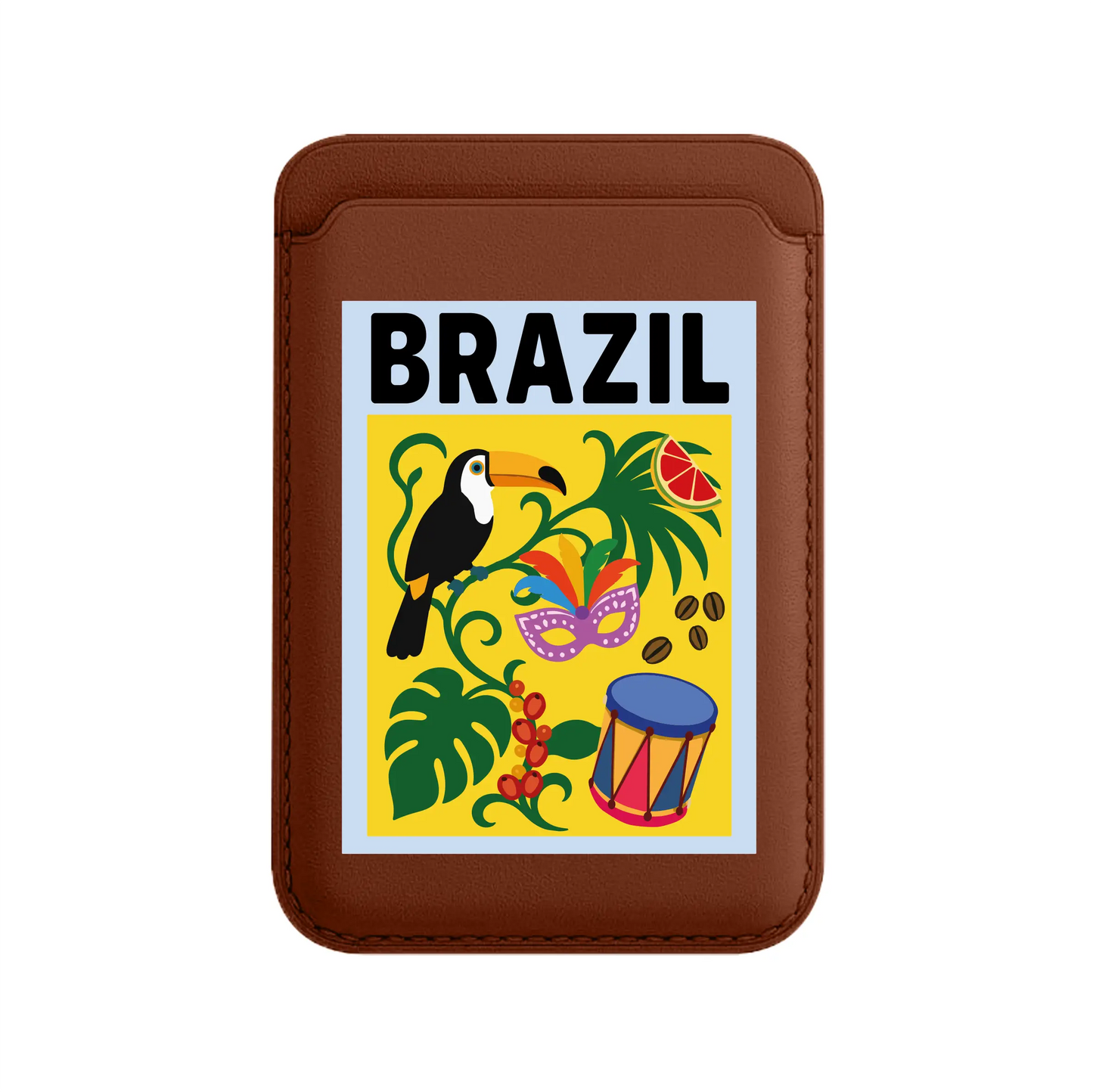 I AM BRAZILIAN-Leather Kartlık
