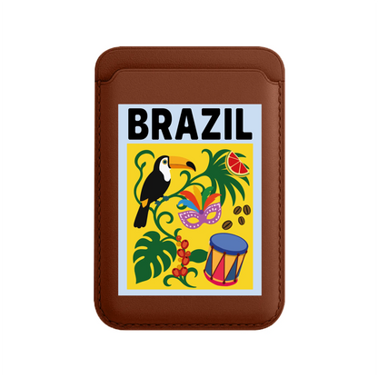 I AM BRAZILIAN-Leather Kartlık