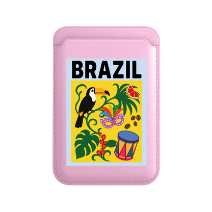 I AM BRAZILIAN-Leather Kartlık