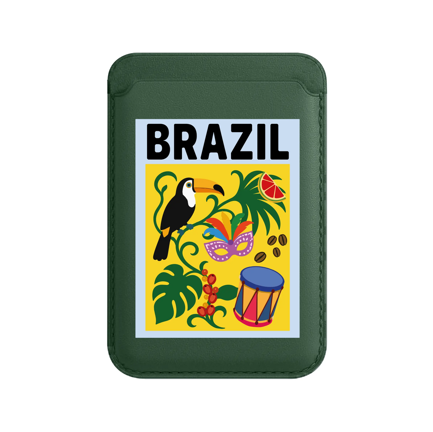 I AM BRAZILIAN-Leather Kartlık