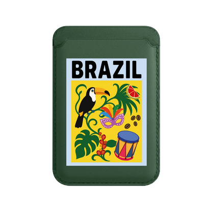 I AM BRAZILIAN-Leather Kartlık