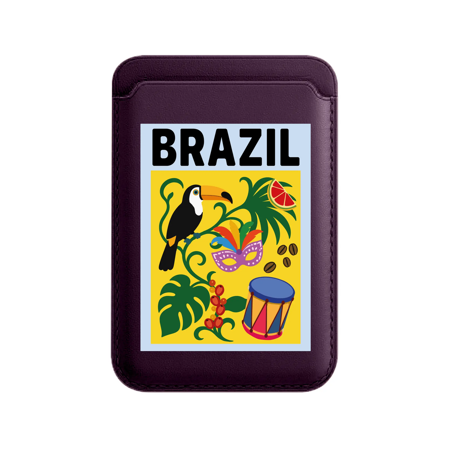 I AM BRAZILIAN-Leather Kartlık