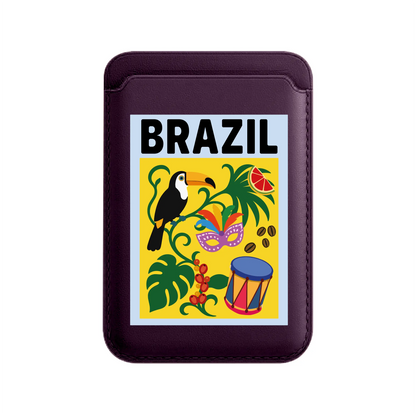I AM BRAZILIAN-Leather Kartlık
