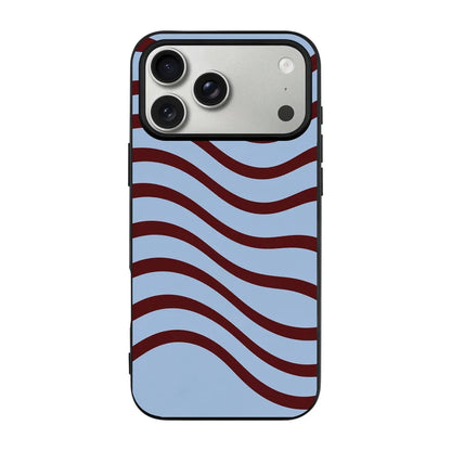 BURGUNDY RHYTHM-Ultra Silikon Kılıf-iPhone 17 Pro