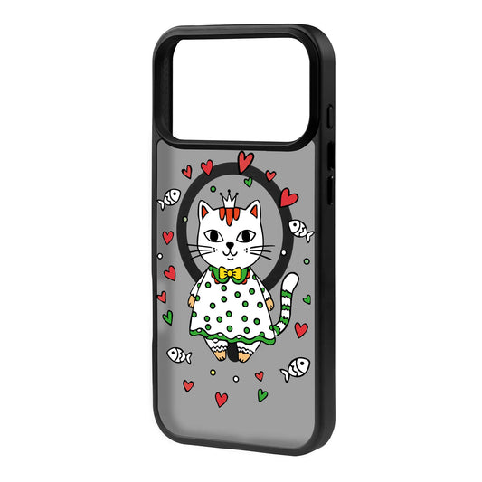 PRINCESS CAT-Blur Kılıf MagSafe Özellikli - iPhone 17 Pro Max