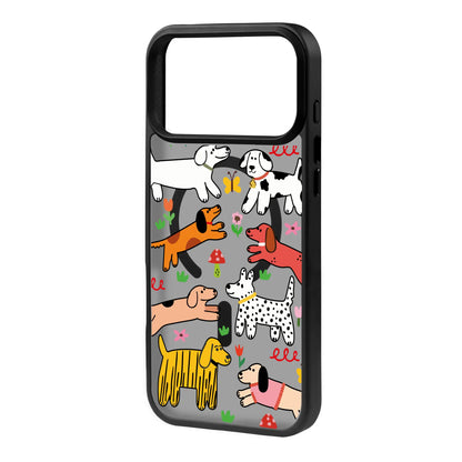 CHEERFUL DOGS-Blur Kılıf MagSafe Özellikli - iPhone 17 Pro