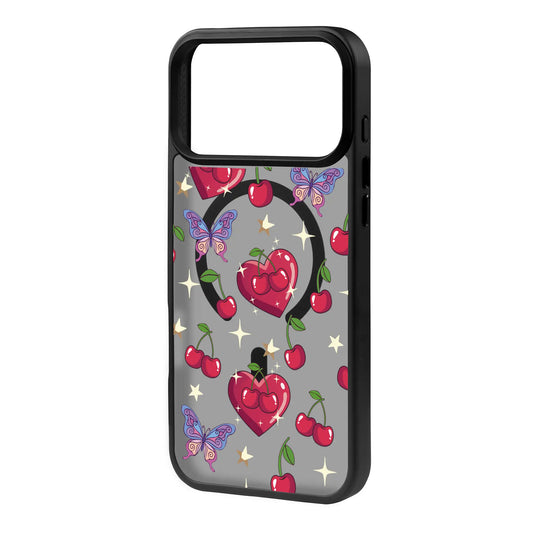 HEART GARDEN-Blur Kılıf MagSafe Özellikli - iPhone 17 Pro