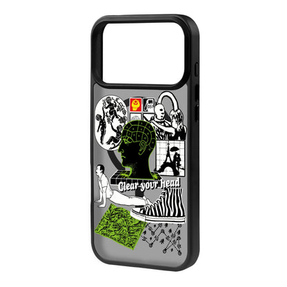 CLEAR YOUR HEAD-Blur Kılıf MagSafe Özellikli - iPhone 17 Pro