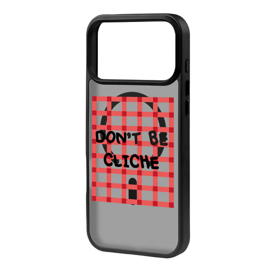 DON'T BE CLICHE-Blur Kılıf MagSafe Özellikli - iPhone 17 Pro Max
