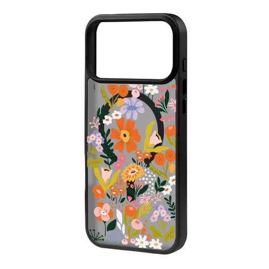 FLOWER-Blur Kılıf MagSafe Özellikli - iPhone 17 Pro Max
