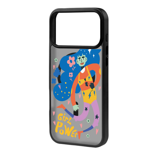 GIRL POWER-Blur Kılıf MagSafe Özellikli - iPhone 17 Pro Max
