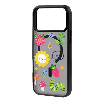 HELLO NATURE-Blur Kılıf MagSafe Özellikli - iPhone 17 Pro Max