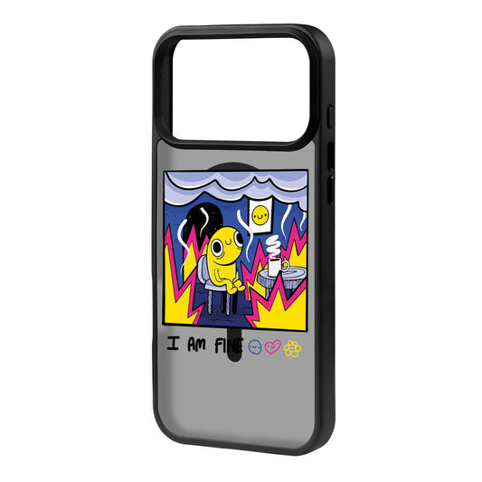 I AM FINE-Blur Kılıf MagSafe Özellikli - iPhone 17 Pro Max