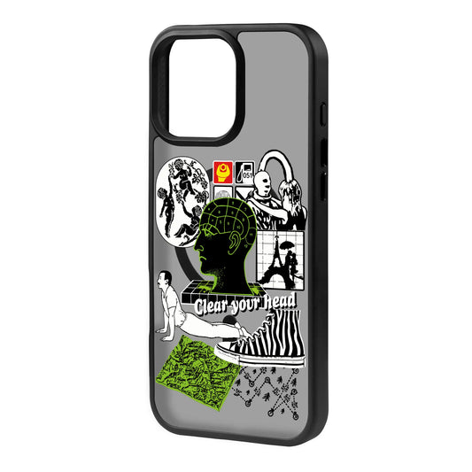 CLEAR YOUR HEAD-Blur Kılıf MagSafe Özellikli - iPhone 12 Pro