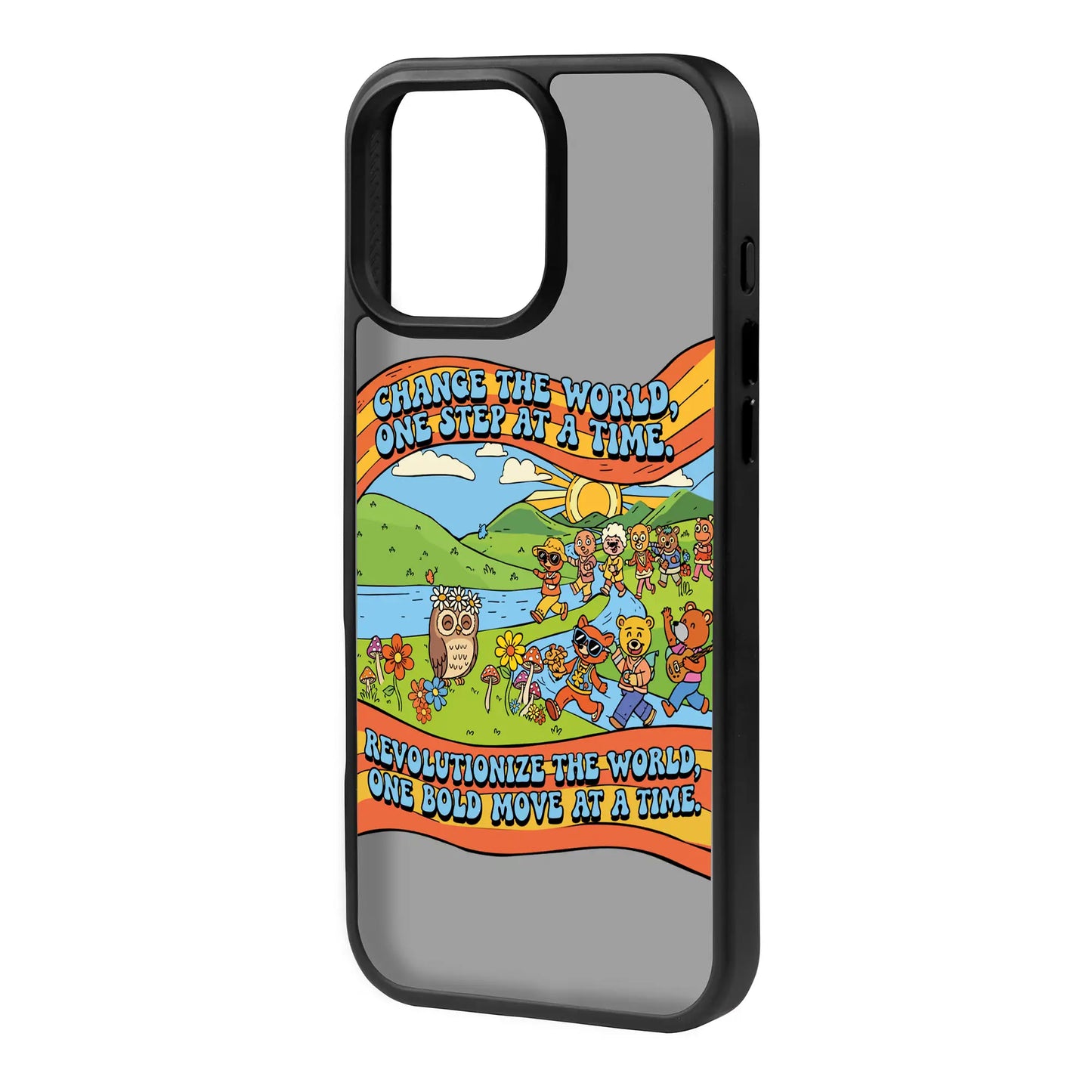 CHANGE THE WORLD-Blur Kılıf MagSafe Özellikli - Galaxy S25 Ultra