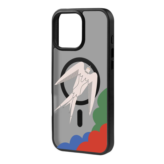 L’OISEAU LIBRE-Blur Kılıf MagSafe Özellikli - Galaxy S24