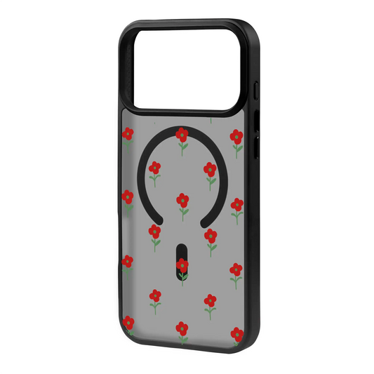 FLOWER POWER-Blur Kılıf MagSafe Özellikli - iPhone 17 Pro Max