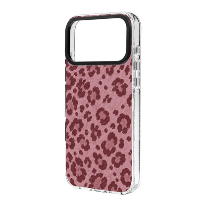 CHERRY LEOPARD-Clear Kılıf MagSafe Özellikli - iPhone 18 Pro Max