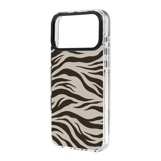 ESPRESSO ZEBRA-Clear Kılıf MagSafe Özellikli - iPhone 18 Pro Max