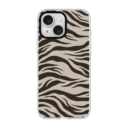 ESPRESSO ZEBRA-Clear Kılıf MagSafe Özellikli - iPhone 13
