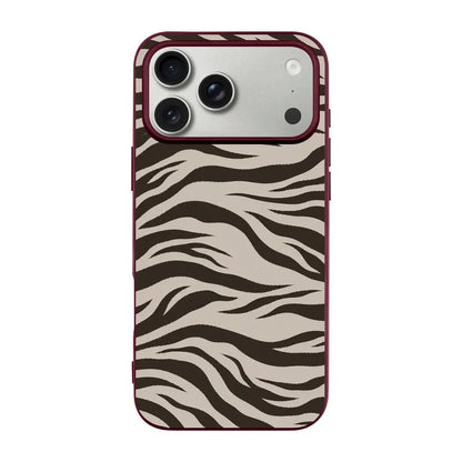 ESPRESSO ZEBRA-Ultra Silikon Kılıf-iPhone 17 Pro Max