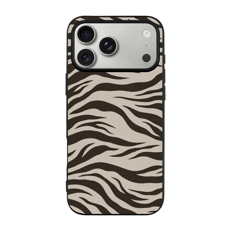 ESPRESSO ZEBRA-Ultra Silikon Kılıf-iPhone 17 Pro Max
