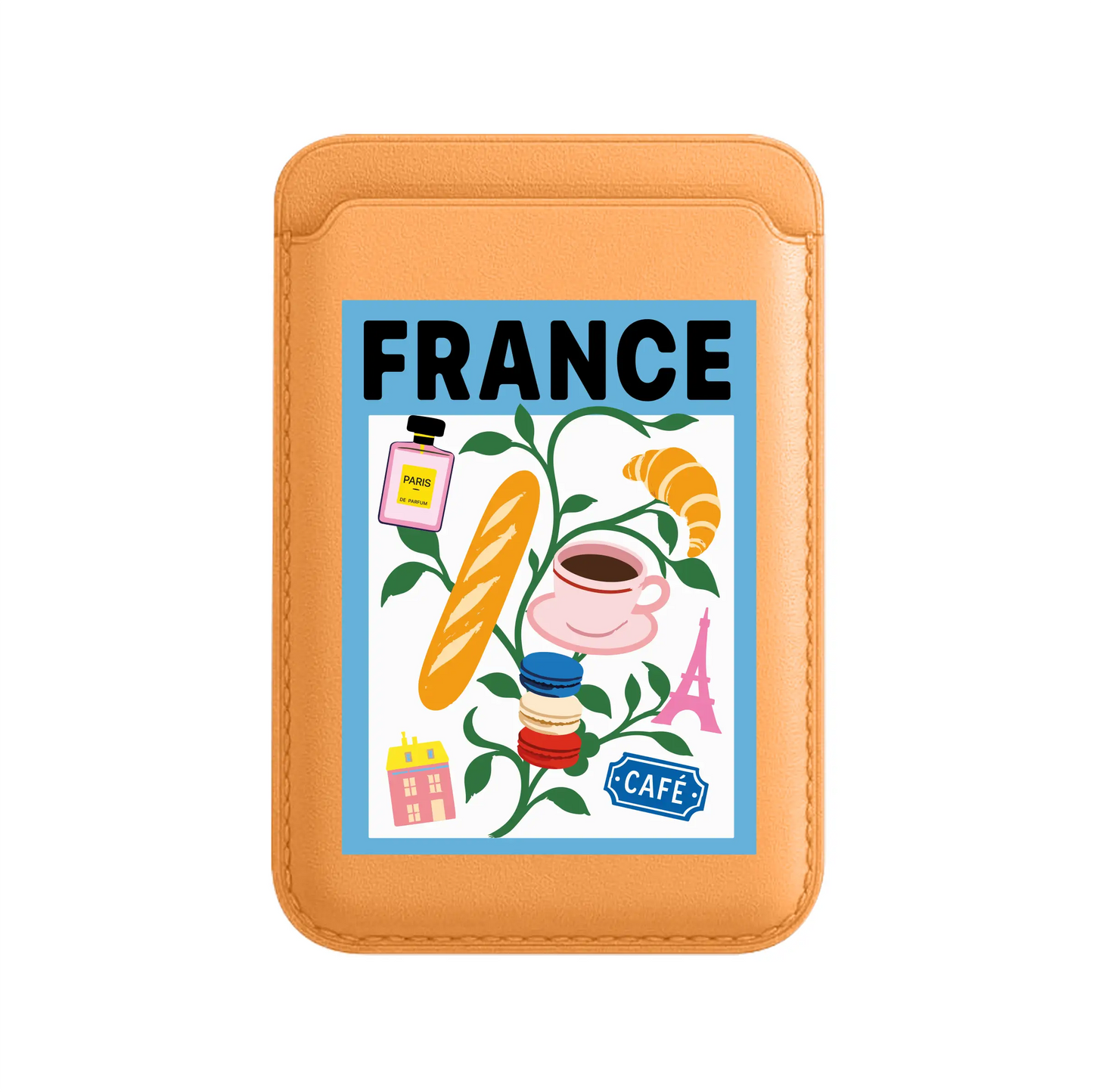 I AM FRENCH-Leather Kartlık