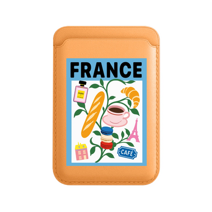 I AM FRENCH-Leather Kartlık