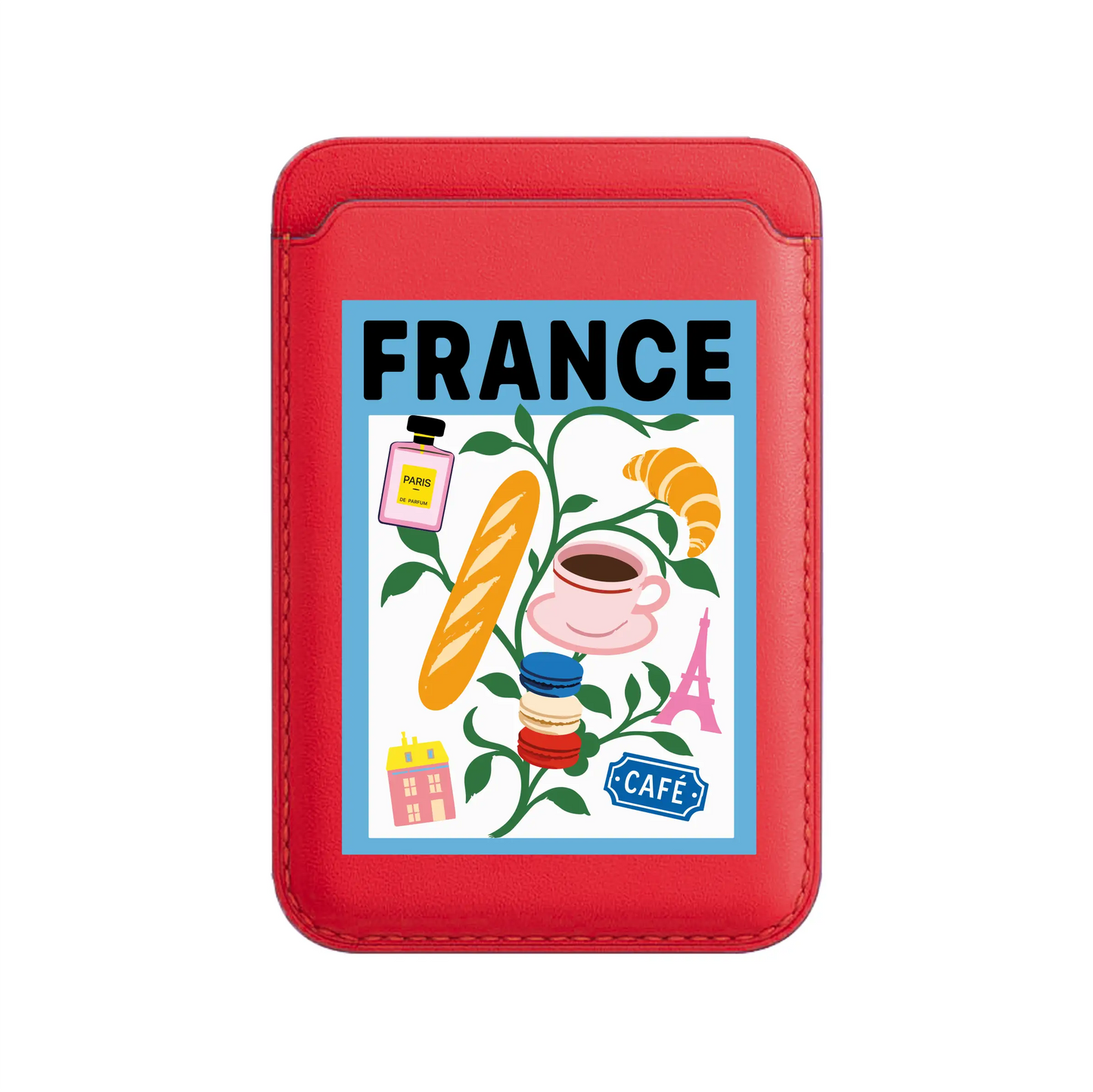 I AM FRENCH-Leather Kartlık