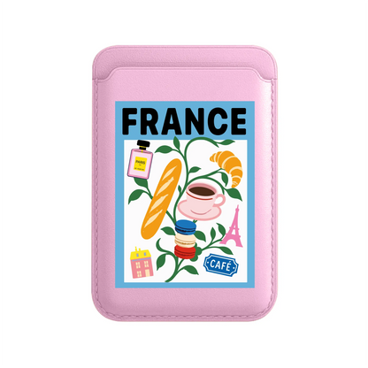 I AM FRENCH-Leather Kartlık