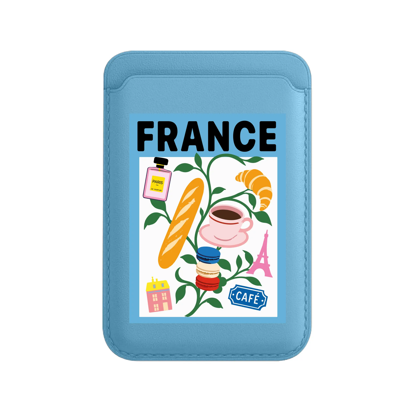 I AM FRENCH-Leather Kartlık