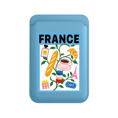 I AM FRENCH-Leather Kartlık