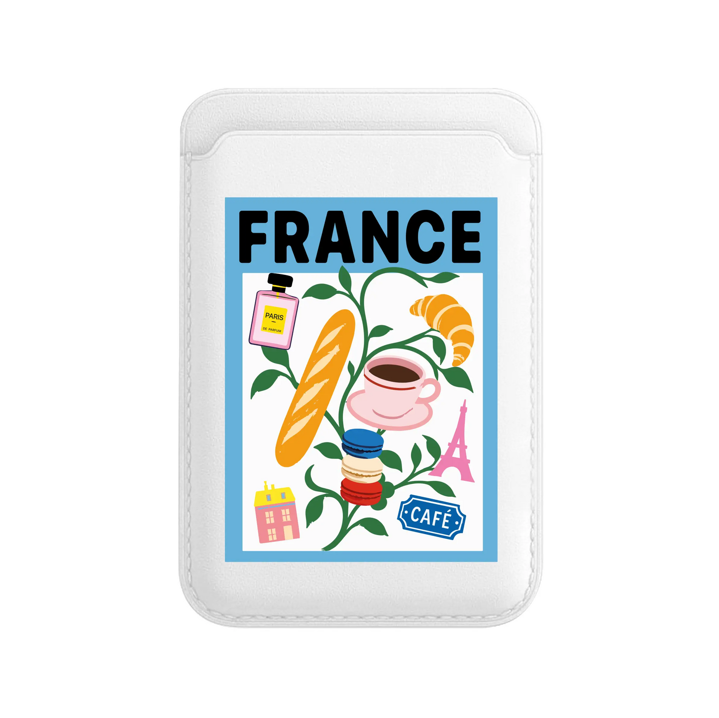 I AM FRENCH-Leather Kartlık