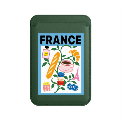I AM FRENCH-Leather Kartlık