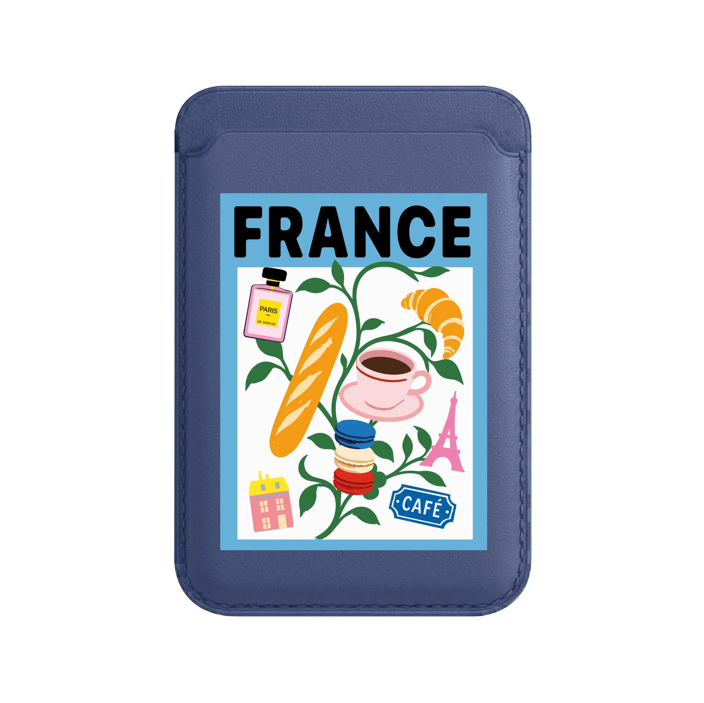 I AM FRENCH-Leather Kartlık