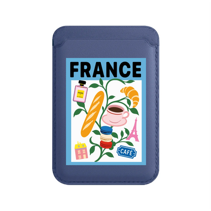 I AM FRENCH-Leather Kartlık