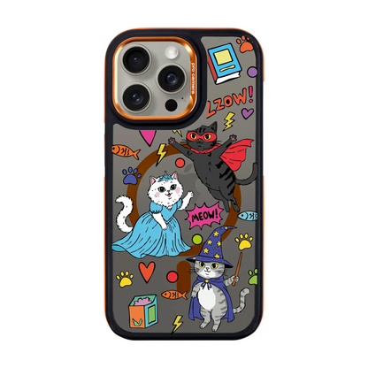 FANTASTIC CATS-iPhone 11 Dark Kılıf MagSafe Özellikli