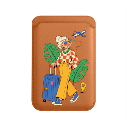 TRAVEL DAY-Leather Kartlık