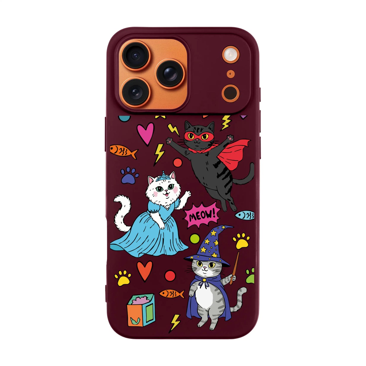 FANTASTIC CATS-Ultra Silikon Kılıf-iPhone 17